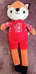 Spark Create Imagine 16″ Fox Plush Rattle Toy Stuffed Animal