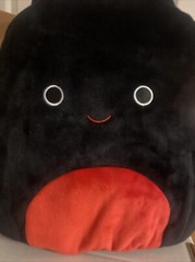 Squishmallows 12” Bella Spider Black Red Halloween Plush Bag Tote Squishmallow