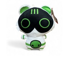 Mecha Cats – Cyber Cat Stuffed Animal Plush Toy With Black Face Mask 8” NEW!