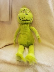 Dr. Seuss Grinch Plush Stuffed Toy Green How The Grinch Stole Christmas