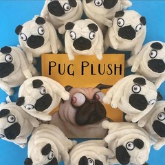 Cute and Comical 6” Pug Plushie – Perfect Gift for Birthdays and Valentine’s