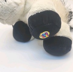 Ganz Webkinz Cow HM003 Plush Black White Stuffed Toy