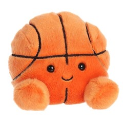 Aurora® Adorable Palm Pals™ Hoops Basketball™ Stuffed Animal – Small, Orange