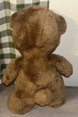 James River Teddy Bear Plush Brown Smiling Vintage Soft Toy 1987 – 12″