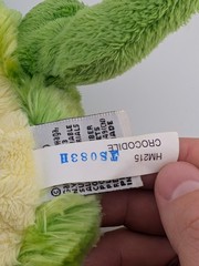 Ganz Webkinz Crocodile Plush HM215 Stuffed Animal Alligator Green 11″ No Code