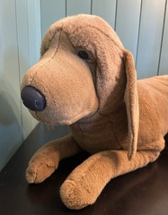 E&J Classics 28″ Realistic Brown Hound Plush Dog Toy Large