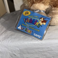 Webkinz GANZ Cocker Spaniel Plush Stuffed Animal Retired 2005 Sealed Code HM011