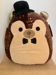 Squishmallows 100 Millionth Hans The Hedgehog with Gold Details- 2022