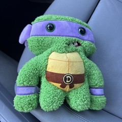 SPIN MASTER LIMITED EDITION FUGGLER TEENAGE MUTANT NINJA TURTLES DONATELLO PLUSH