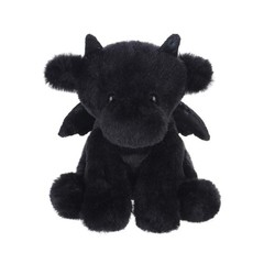 Apricot Lamb Black Dragon Plush Stuffed Animals for Kids, Soft Small,
