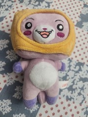 Lankybox Foxy Plush 7″ Stuffed Toy Purple Cat Yellow Box 2024 Bonkers Toys