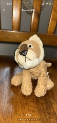 Russ Berrie Luv Pets Avonna Lion Plush Brown 6″ #21093 Safari Jungle Tan Cat