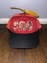 FAOSCHWARZ FAO Red Soldier Bear PROPELLER Hat Cap – Rare One Size Adjustable