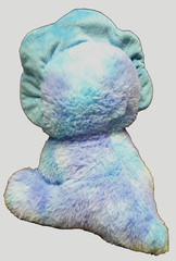 Blue Triceratops Plush+ Red Heart Bow 10″ Stuffed Animal Toy-for All Ages 1030