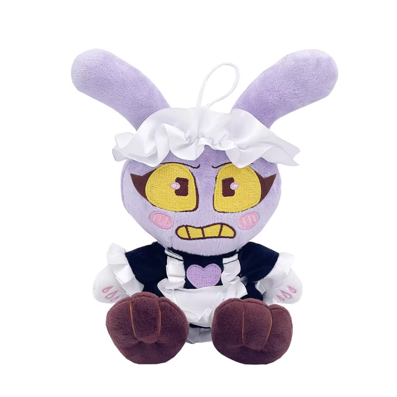 8″ Jax Maid Outfit Plush Toy Digital Circus Cute Cartoon Character Gift
