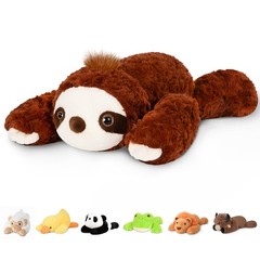 Sloth Weighted Animals, 20 Inch 3.3 lbs Weighted , Heavy Calming Body Pillow …