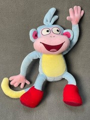 VTG Gund Dora the Explorer Boots The Monkey 10″ Plush Figure 2001