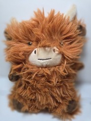 Way To Celebrate 8″ Plush Highland Cow Stuffed Animal Brown