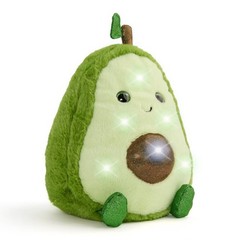 Glow Brights Plush LED with Sound Avocado: Plush Toy Food Stuffed