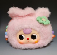 Baby Three BB3 Good Luck Bag Confirmed Pink Blind Box Plush Drawstring Bag