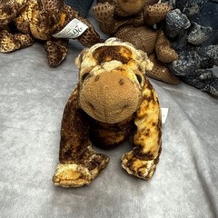 Hallmark Dinotopia 26 Alpha Series 2002 Lot Of 6 Dinosaur Plush w/ 6 Eggs