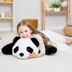 Giant Panda Weighted Plush Animals, 2.87Lbs Cute Big Panda Hugging Pillow Toy…