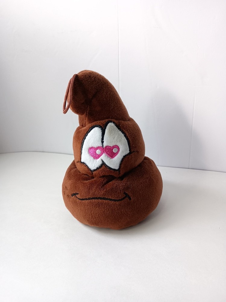 Poopeez Poop Plush Emoji 2018 6 Inch Stuffed Toy Emoji Funny Heart Hearts