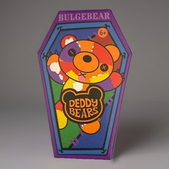 Deddy Bears Bulgebear Coffin Plush 5″ – Series 3 Spooky Halloween Horror Toy