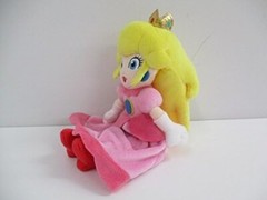 Super Mario ALL STAR COLLECTION Peach (S) W9.5×D9×H26cm Plush AC05 (Sanei Boeki)