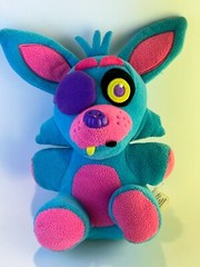 Funko Foxy Blue Blacklight 2018 FNAF Five Nights at Freddy’s 8″ Official Plush