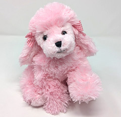 Koala Baby PINK POODLE w/ Gingham Bows Plush 12″ | Babies ‘R Us | CLEAN!
