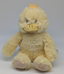 Silver One Intl Yellow Chick Plush Easter Spring Stuffed Animal Toy Sewn Eyes