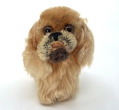 Steiff Lot 7 Distressed 1960s -70s Dog Puppet Chick Raven Sheep 3 ID As Is Vtg