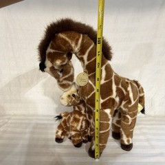 Aurora Miyoni Giraffe Plush Stuffed Animal Mom & Baby Set Small 21514