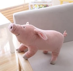 Realistic Toy Pig Plush Toy 25cm