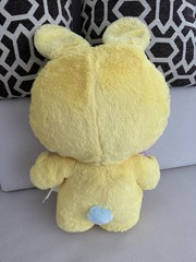 LARGE 25” ULTRA SOFT WEIGHTED FOOT HELLO KITTY IN BUNNY COSTUME GEMMY SANRIO