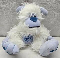 Yeti Super Soft “I Love You” by Kipp Brothers 9″ Sitting Stuffed Animal NWT
