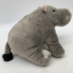 Wild Republic Cuddlekins Hippopotamus Hippo Grey Plush Stuffed Animal Toy 12″