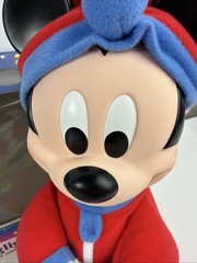 Vtg Disney Baby Mickey Mouse Huglight Fisher Price Plush Glow Light Open Box
