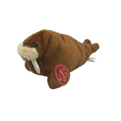 Anico 9″ Brown Walrus Plush Toy – Soft & Cuddly Marine Animal