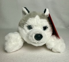 FAO Schwarz Adopt-A-Pet Husky Dog 15” Blue Eyes – New With Tags Adoption Papers