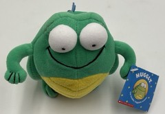 Vintage NOS 1998 Scholastic Tedd Arnold Huggly Green 5″ Stuffed Plush w/ Tag