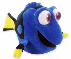 NWT Finding Nemo Disney Pixar Movie Dory Plush Coin Bank 11″ Blue Finding Dory