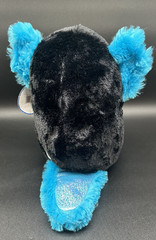 NWT! Six Flags Prize Buddies Plush Black and Blue Stuffed Animal Toy 10.5″ Tall