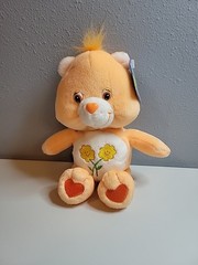 CARE BEARS – Friend Bear 8″ Plush – Beanie (2002) NEW – MINT CONDITION *T1