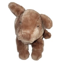 Gund Maude Pig Plush Stuffed Animal Mauve Dark Pink Rose 405185 14″