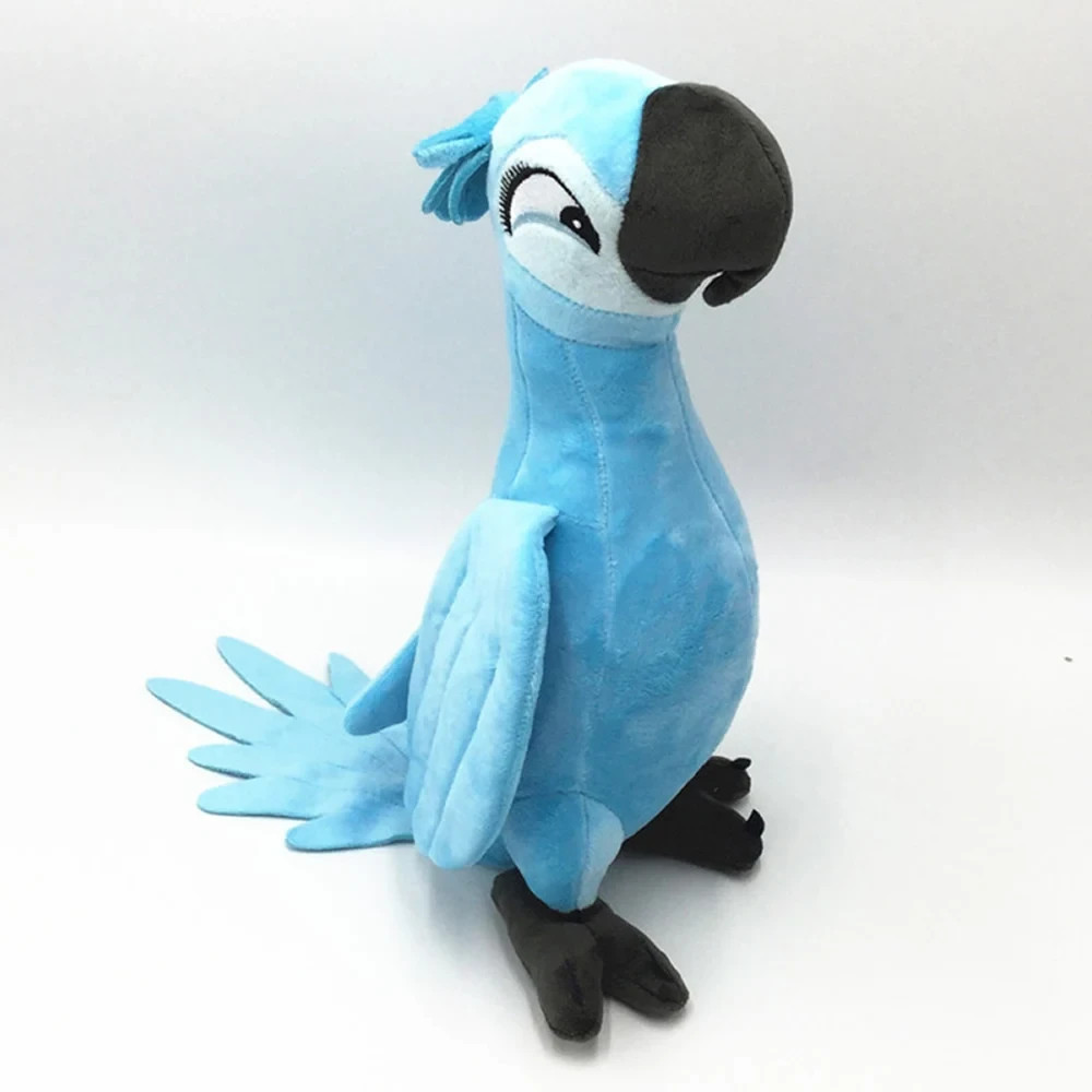 30CM New Rio 2 Movie Cartoon Plush Toys Blue Parrot Jewel Bird Dolls