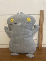 12” Ugly Dolls BABO Gray Yellow Eyes Doll Plush Toy Stuffed 2014