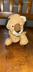 Russ Berrie Luv Pets Avonna Lion Plush Brown 6″ #21093 Safari Jungle Tan Cat