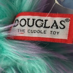 Rainbow Fuzzles Veda Unicorn Plush Douglas Cuddle Toys 15″ Teal Purple Sparkle